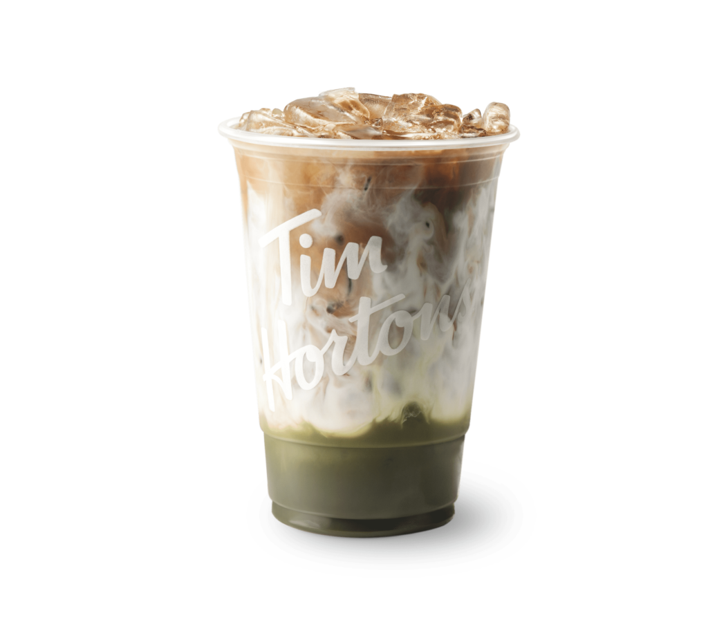 ICED ESPRESSO MATCHA Tim Hortons