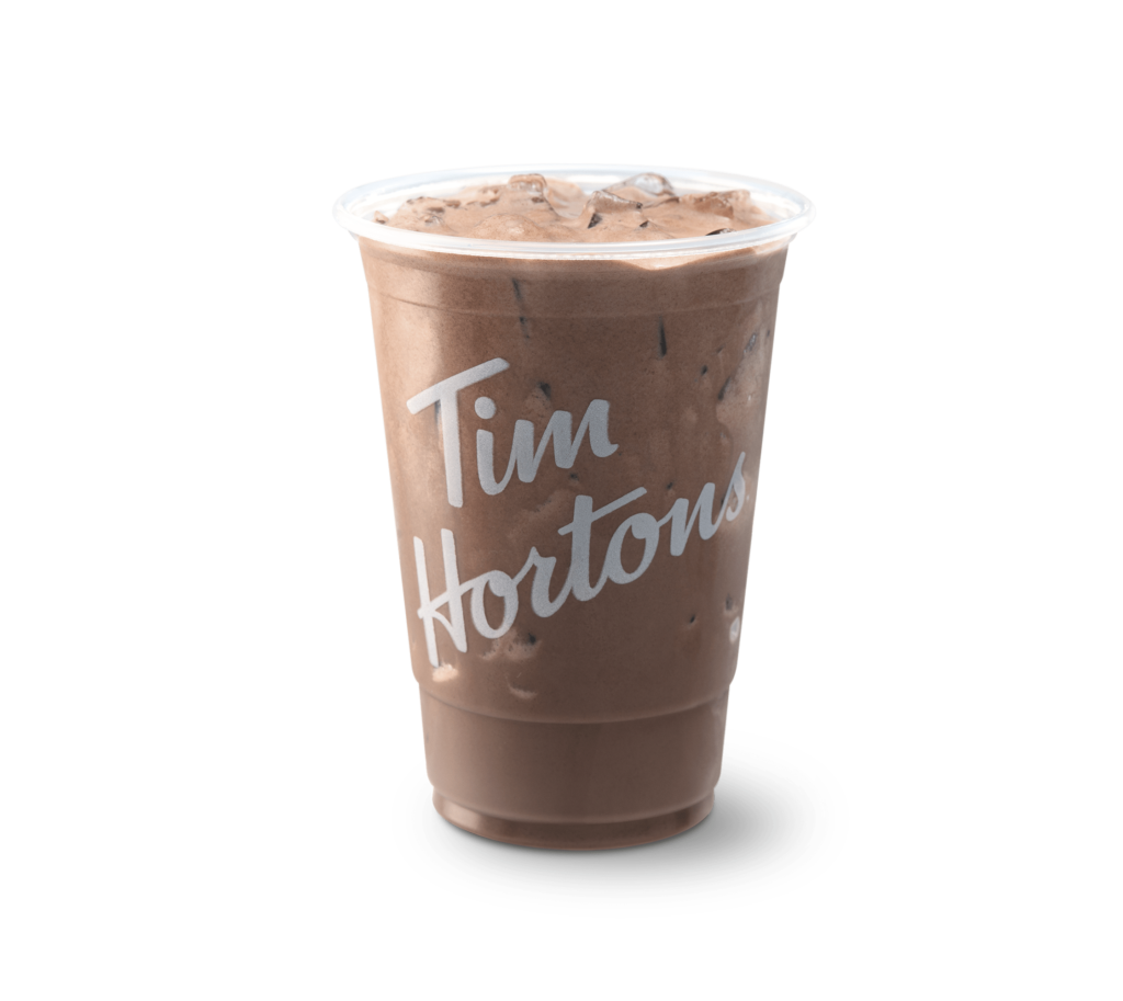 ICED DARK CHOCOLATE – Tim Hortons